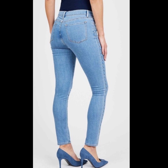 Juicy Couture Mid Rise Embellished Skinny Jean - Picture 2 of 3